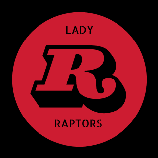 Lady R Raptors circular mark.